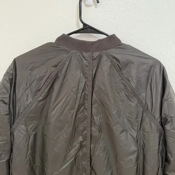 Athleta Summit Primaloft Insulated Parka Jacket Black Size Small